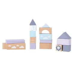 Jipy Blokkenton Hout Uni 48-delig