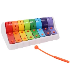 Jipy discover xylofoon met rollers gekleurd