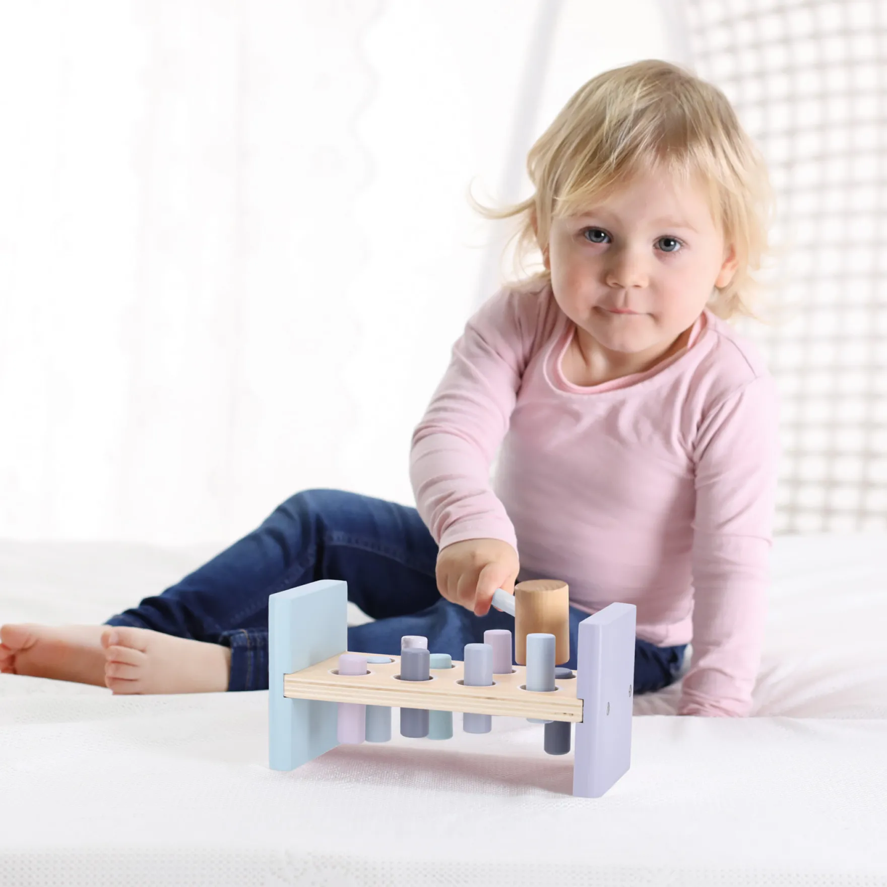 Jipy Hamerbank Hout 10-delig Uni