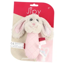 Jipy Knijpdiertje Hond Roze