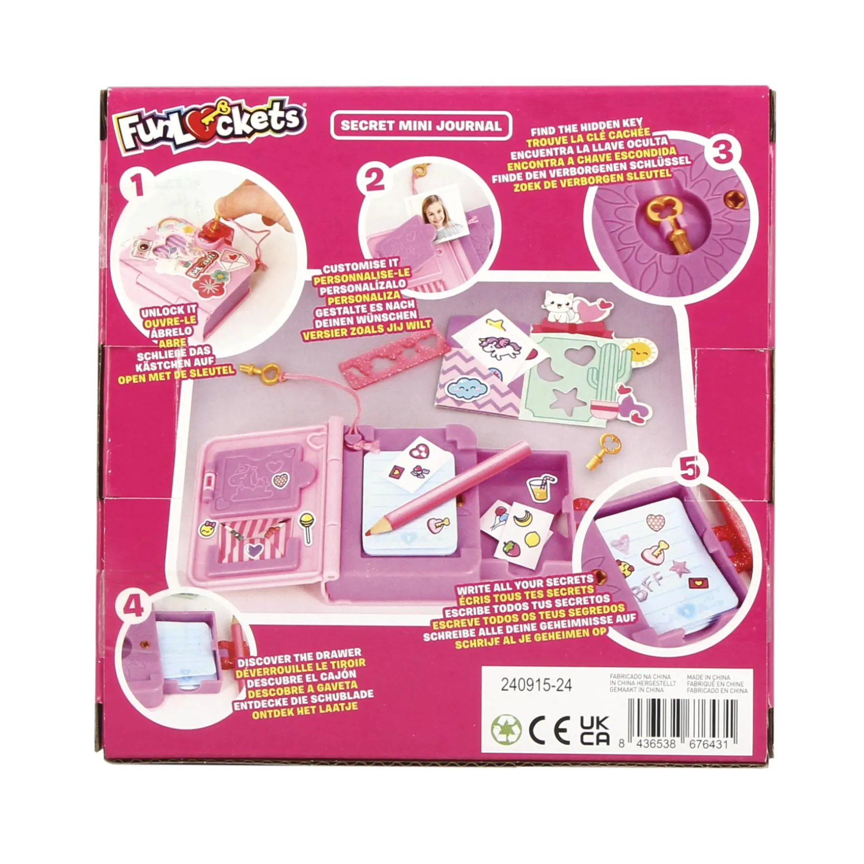 Jumbo funlockets geheim mini dagboek