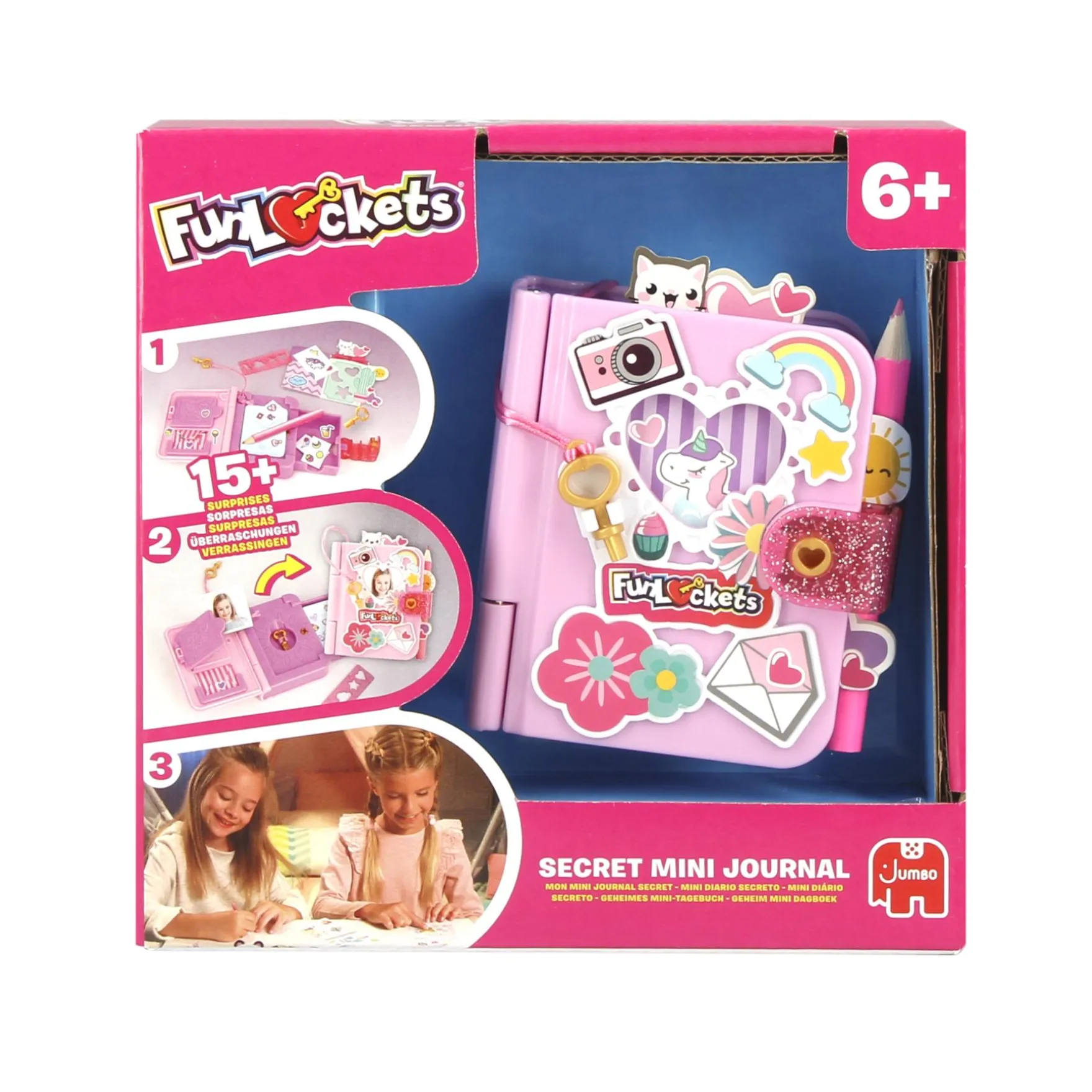 Jumbo funlockets geheim mini dagboek