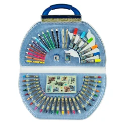 Jurassic World Kleurkoffer 51-delig