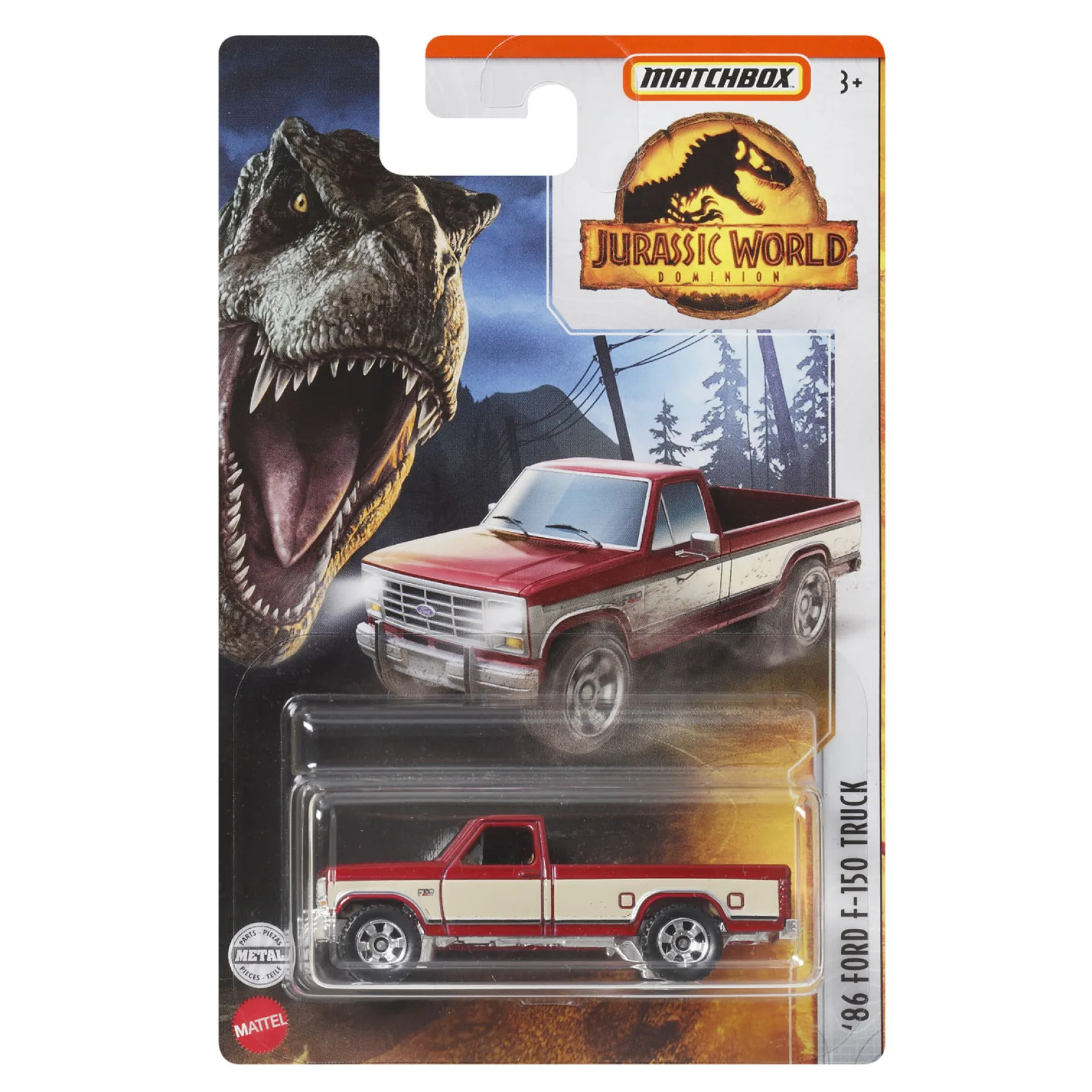 Jurassic World Matchbox Diecast Collectie (Legacy & Movie) Assorti