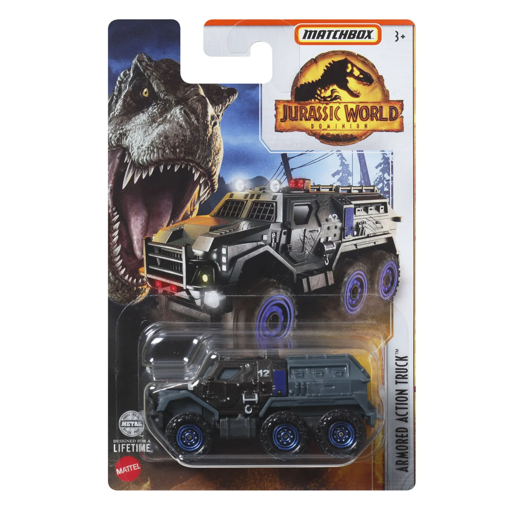 Jurassic World Matchbox Diecast Collectie (Legacy & Movie) Assorti