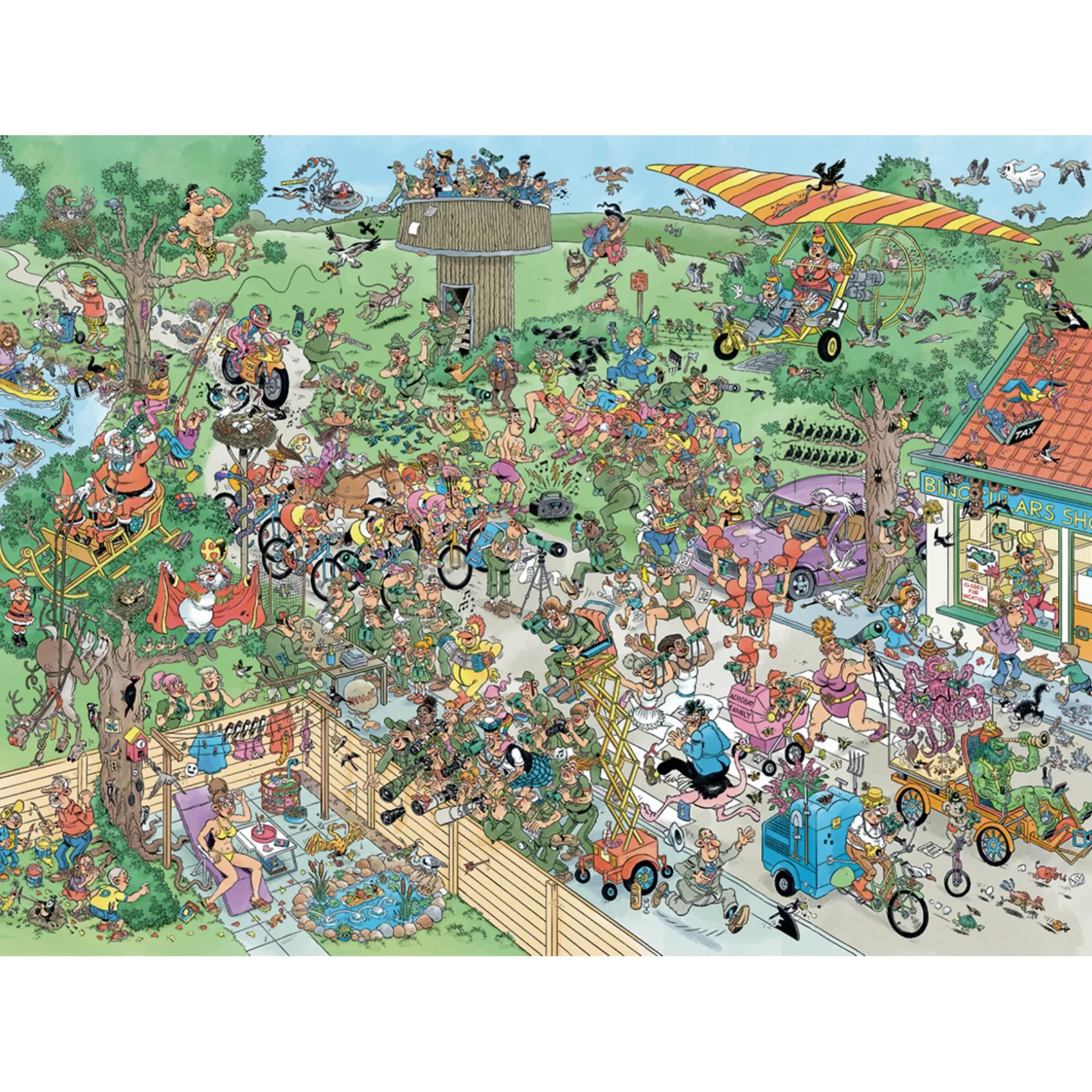 JvH De Grote Vogelkijkdag 1000 stukjes