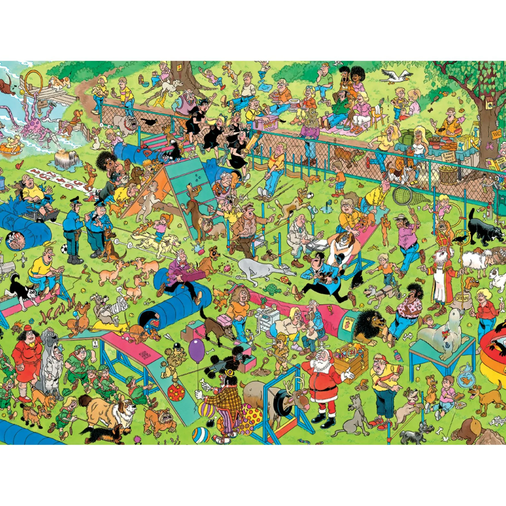 JvH Hondenparcours 1000 stukjes