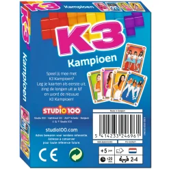K3 Kampioen - Kaartspel