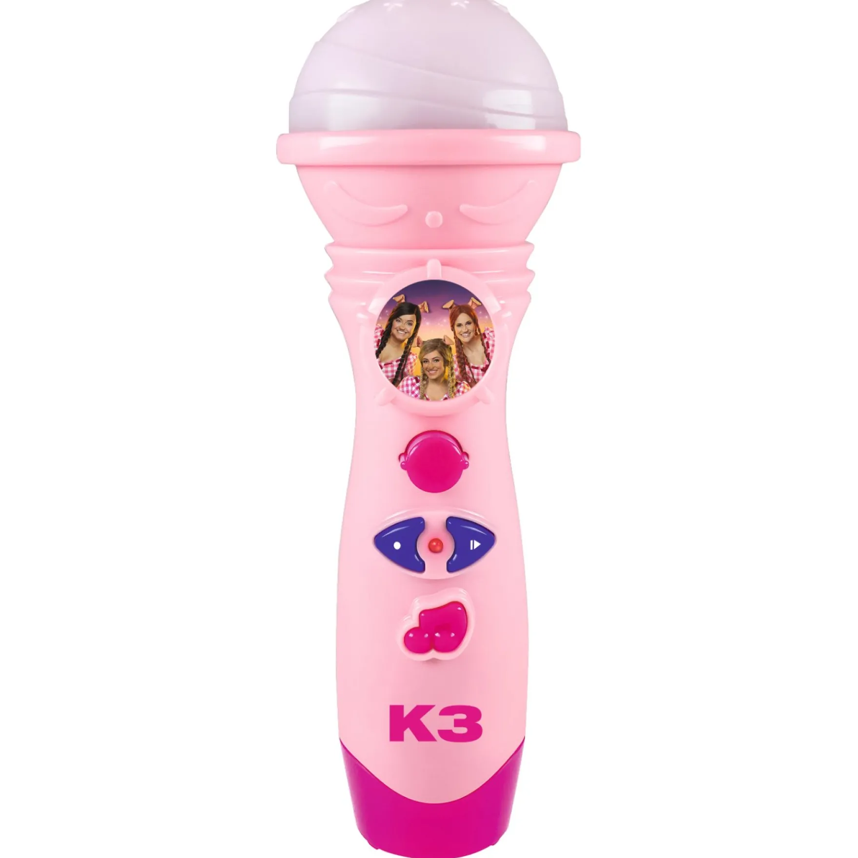 K3 Microfoon Met Stemopname Roze