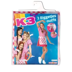K3 Verkleedjurk 3 Biggetjes 3-5 jaar