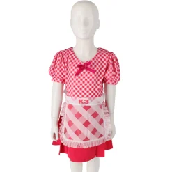 K3 Verkleedjurk 3 Biggetjes 6-8 Jaar