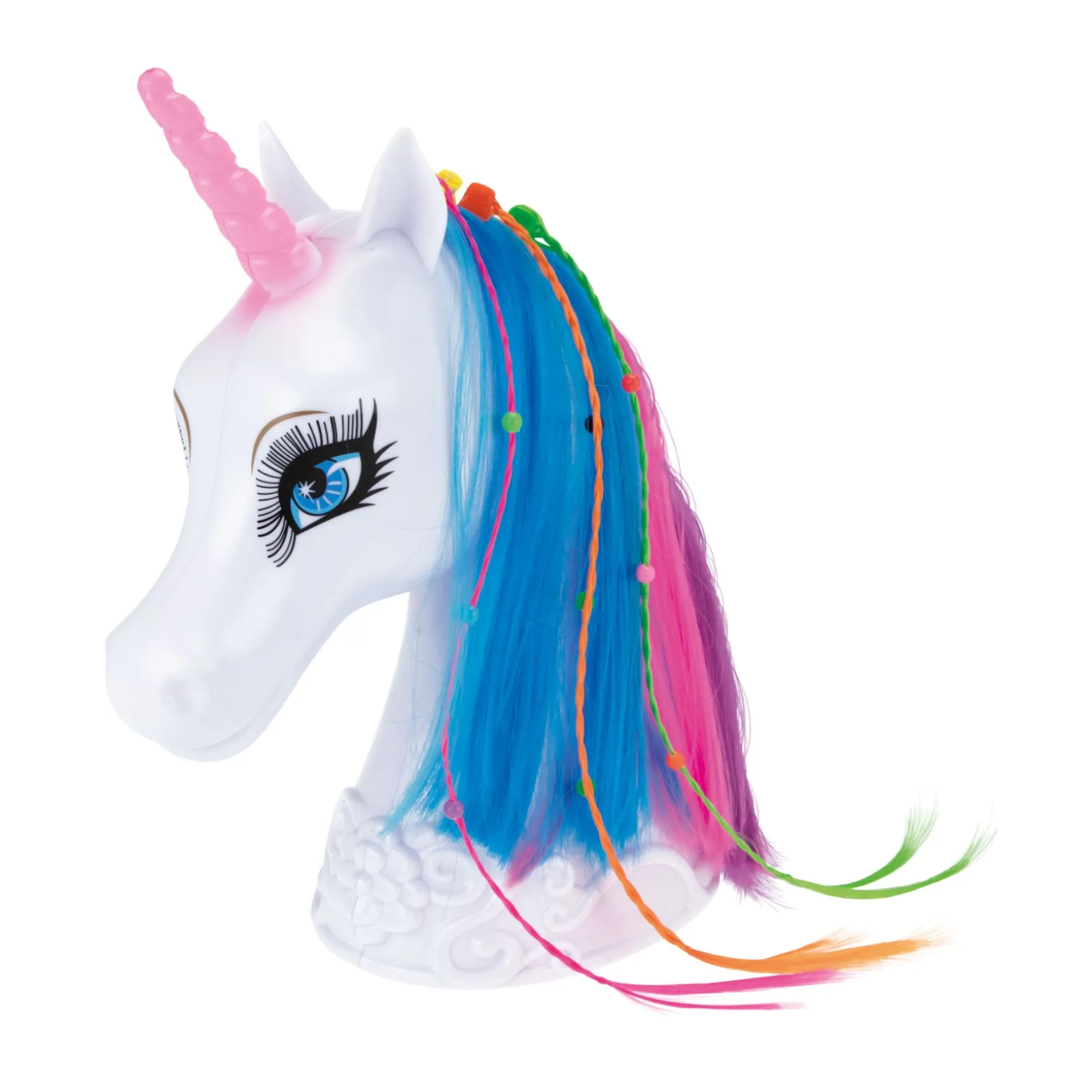 Kapkop eenhoorn met accessoires