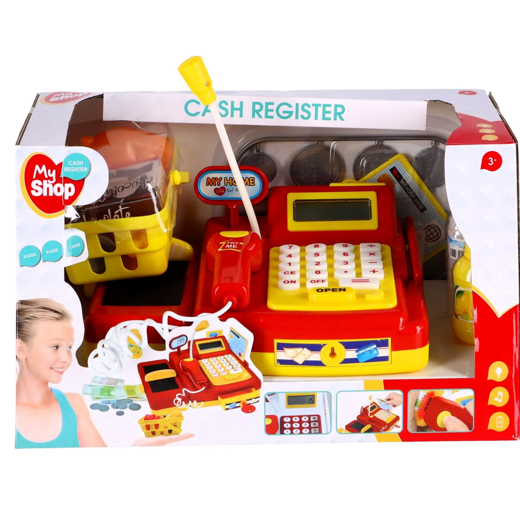 Kassa Met Scanner En Accessoires