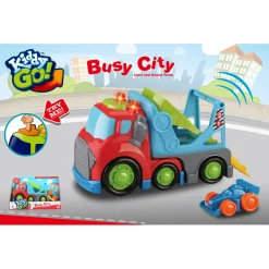 Kiddy Go auto transporter met licht en geluid  19,5 cm
