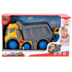 KiddyGo dump truck met licht en geluid 31 cm