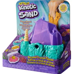 Kinetic Sand Mermaid Crystal Playset