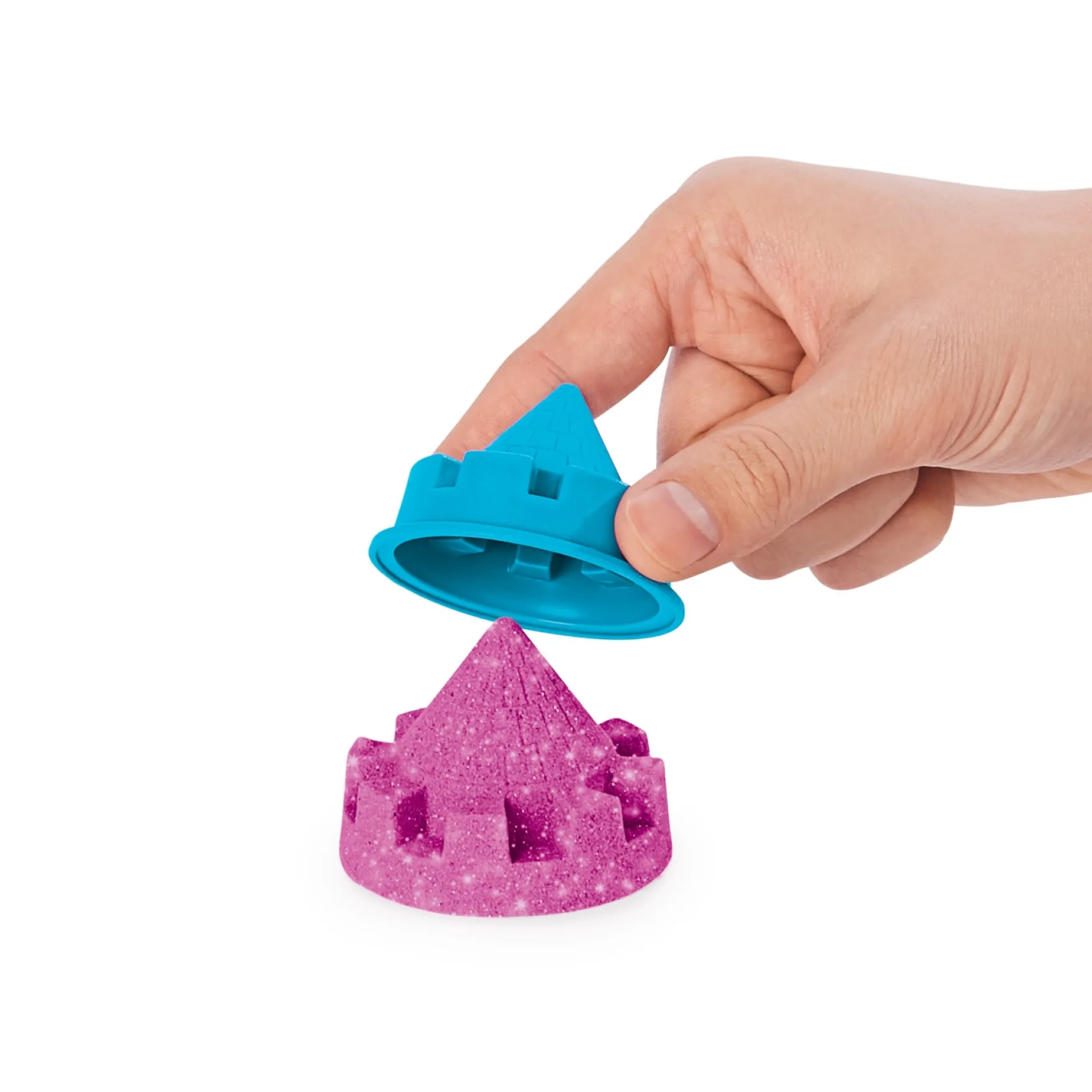 Kinetic Sand Sparkling Sandcastle Pink