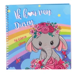 Kleur Doeboek Ik Hou Van Dieren