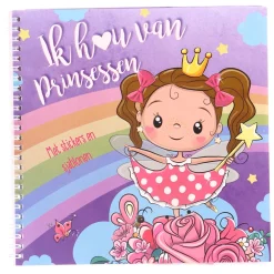 Kleur Doeboek Ik Hou Van Prinsessen