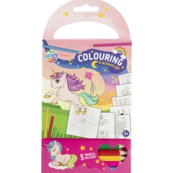 Kleur en Activiteiten boek Mini 60 Pagina's 2 Asst