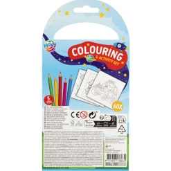 Kleur en Activiteiten boek Mini 60 Pagina's 2 Asst