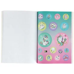 Kleur En Stickerboek Unicorn
