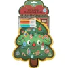 Kleurboek kerstboom 20 pagina's 30 cm met stickers
