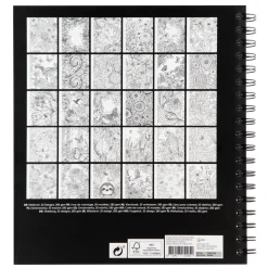 Kleurboek Volwassenen 30 Designs 22,8x25,3x1,8 Cm