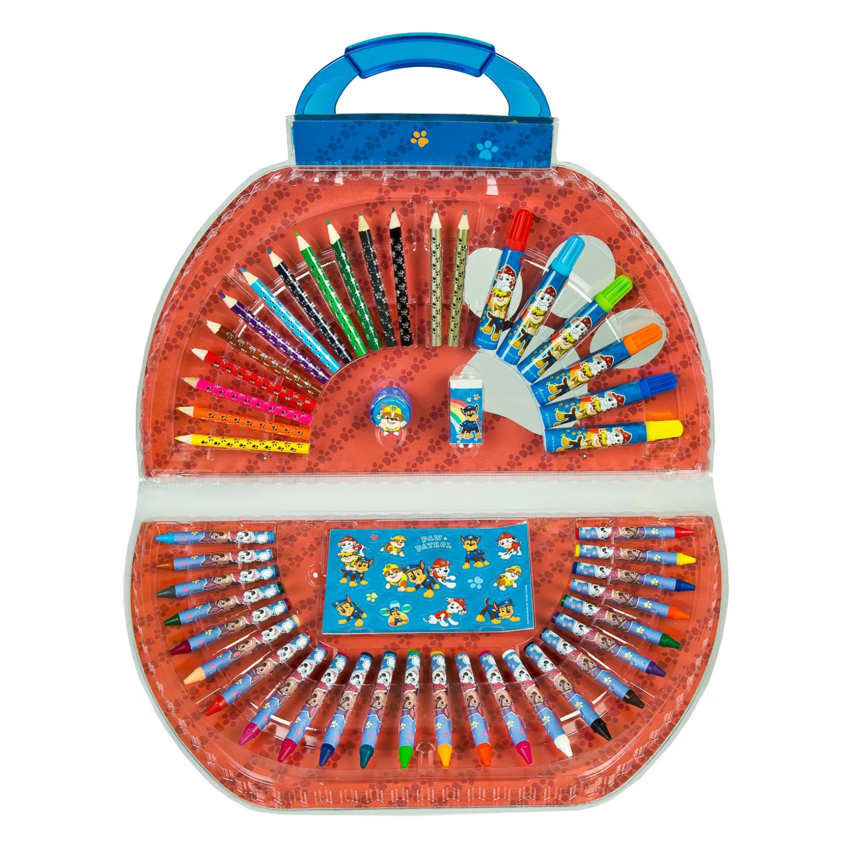 Kleurkoffer 51-delig Paw Patrol