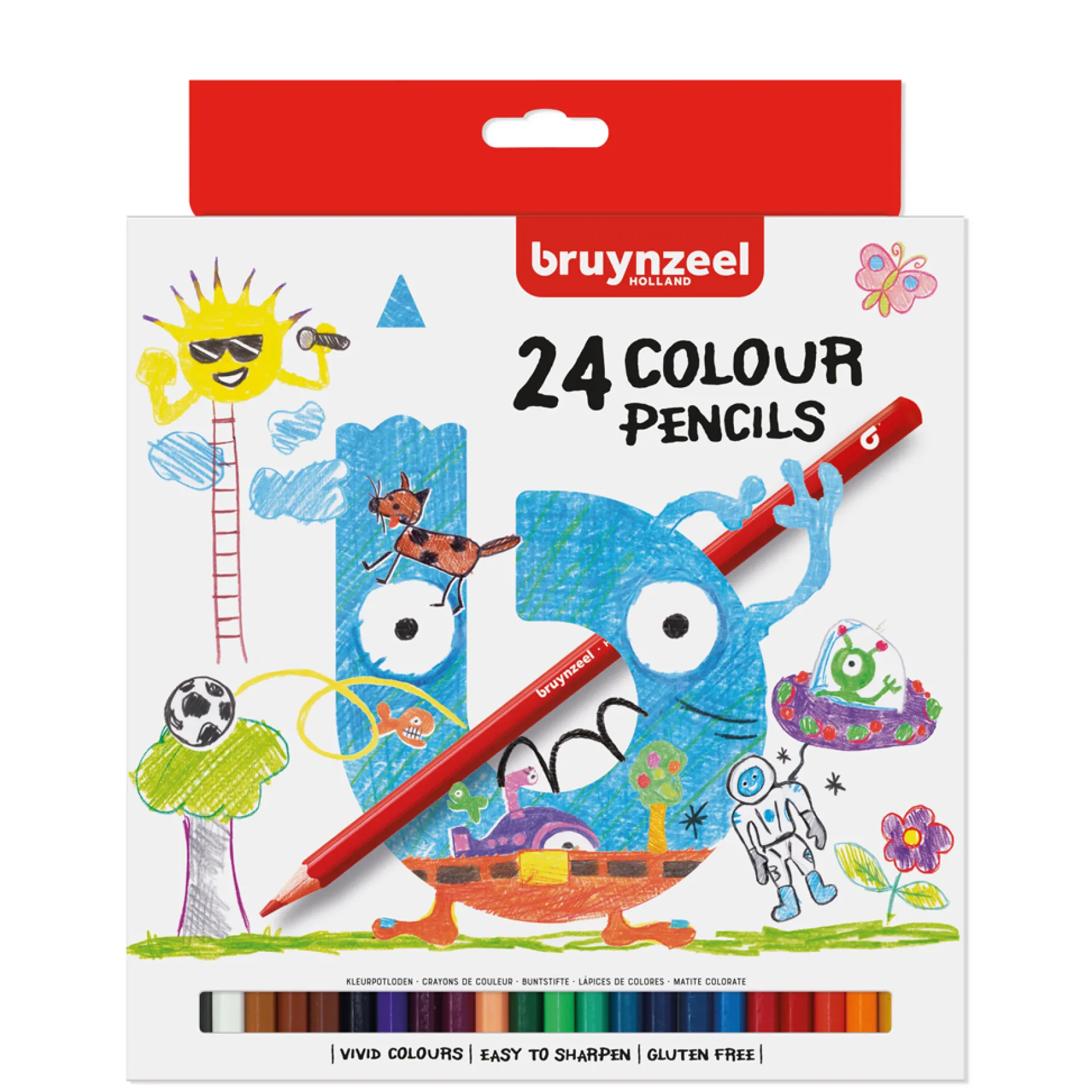 Kleurpotloden Bruynzeel 24 Stuks