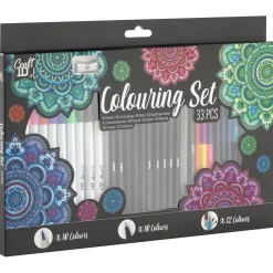 Kleurset proffesioneel compleet 33 pcs 37,5x24 cm