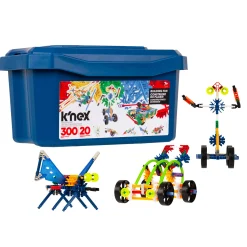 K'nex Classics 300 Stuks Building Set Blue Tub