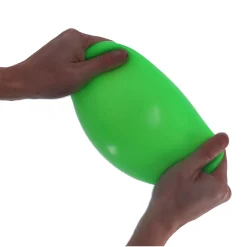 Knijpbal neon 10 cm 4 assorti