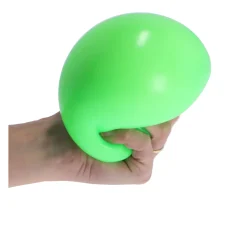 Knijpbal neon 10 cm 4 assorti