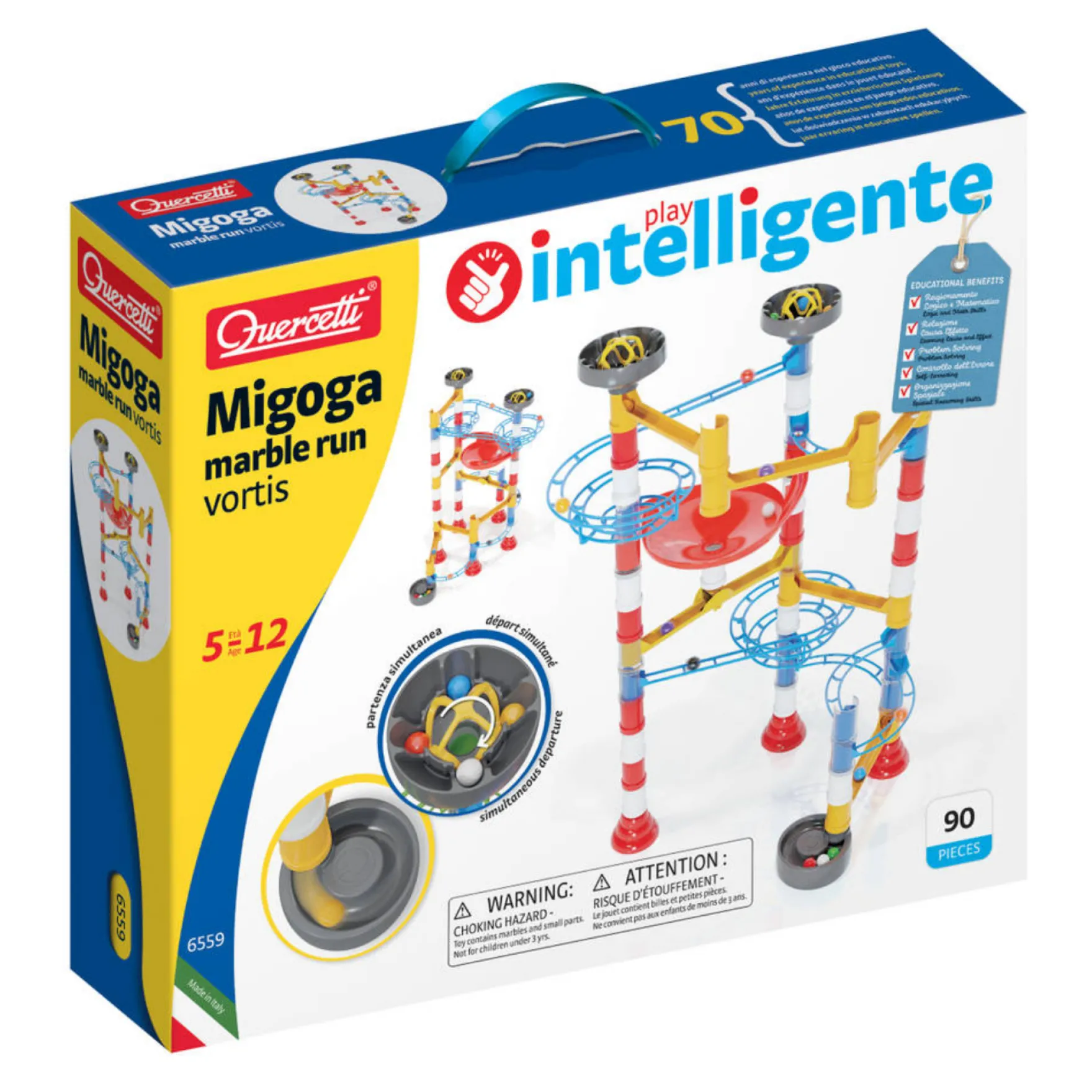 Knikkerbaan 90 Delig Vortis