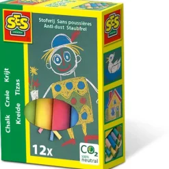 Krijtjes SES Gekleurd 12 Stuks