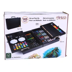 Kunst- en schilderkoffer super 145-delig