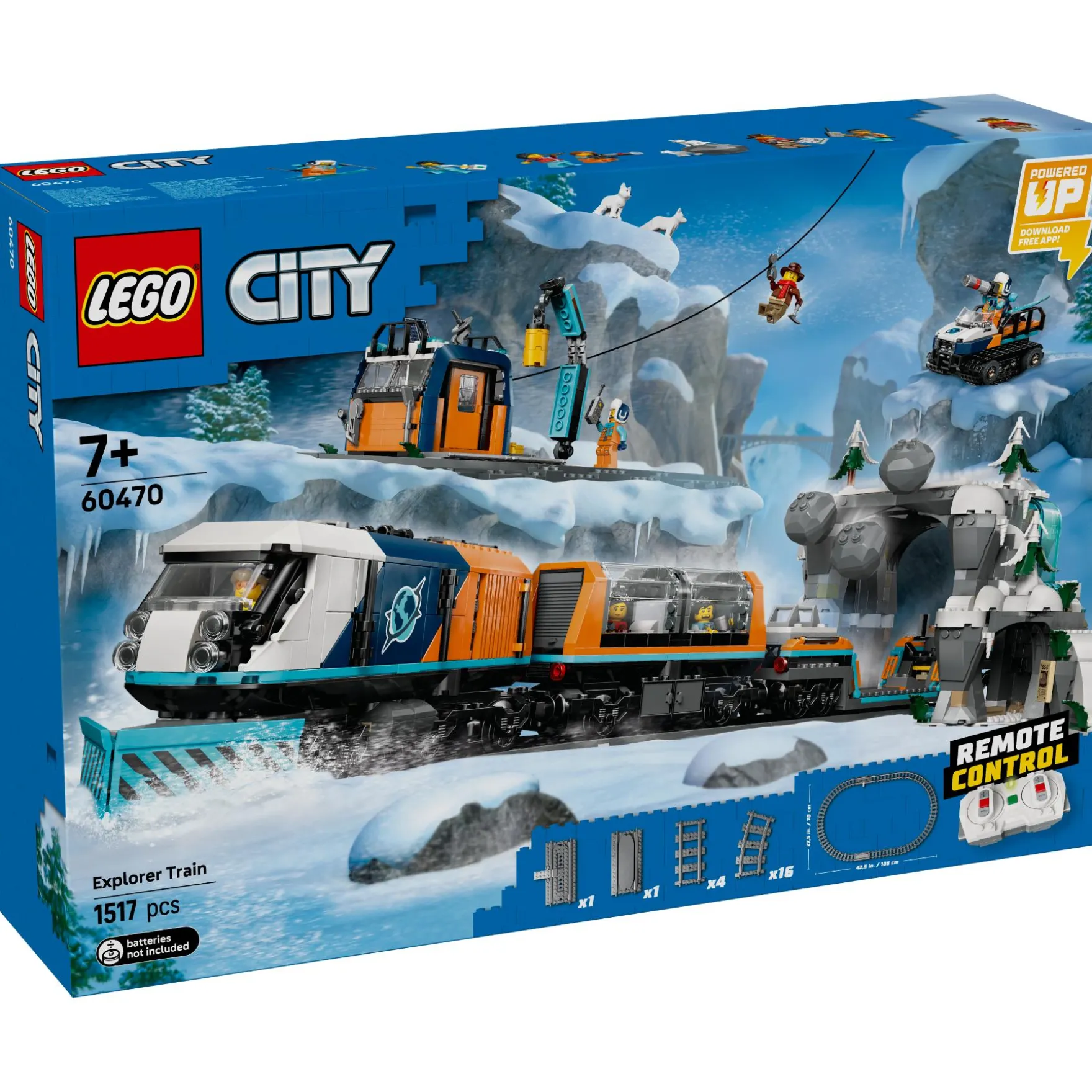 LEGO 60470 City Trains Onderzoekstrein Op De Noordpool