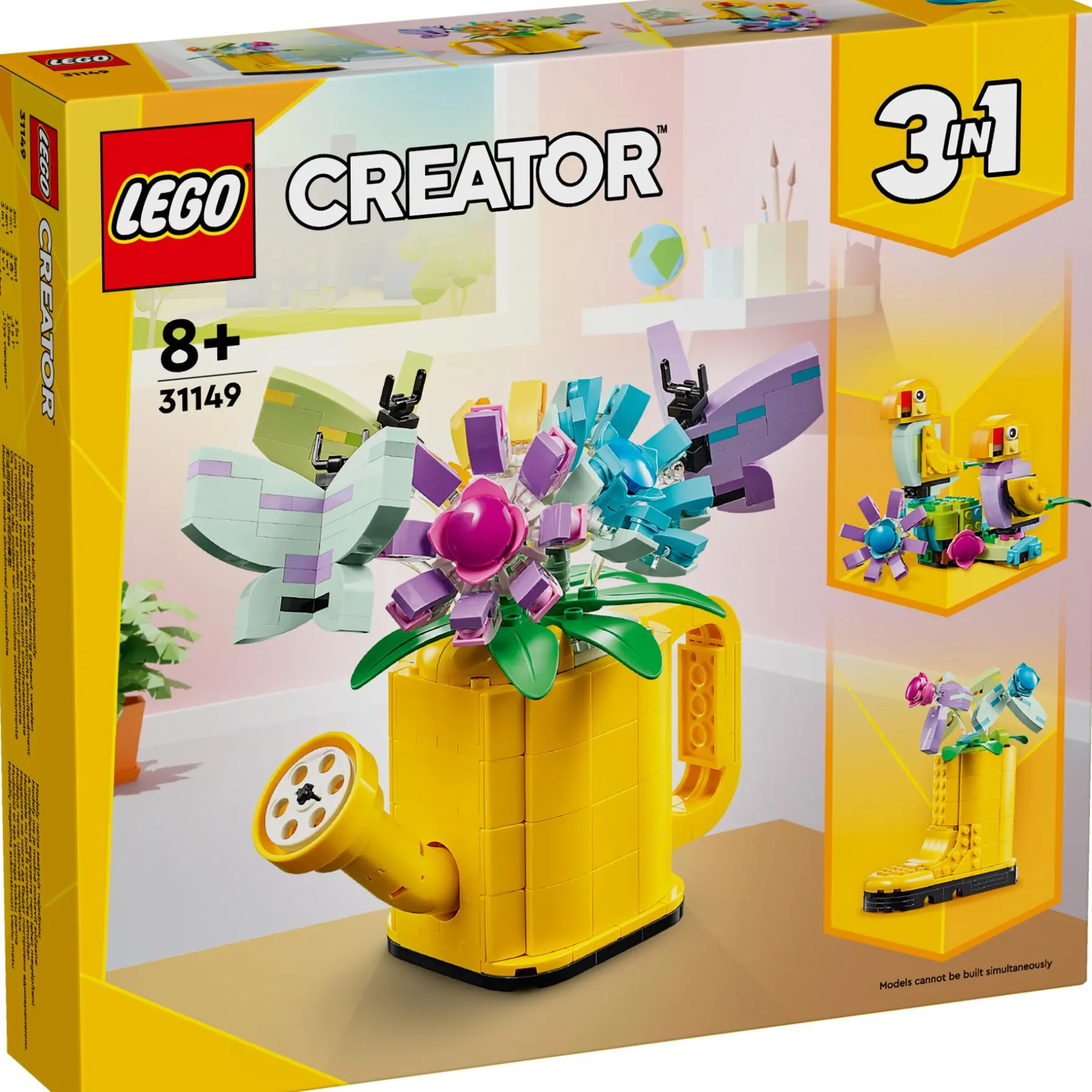 LEGO 31149 Creator Bloemen In Gieter