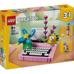 LEGO 31169 Creator Typemachine met bloemen