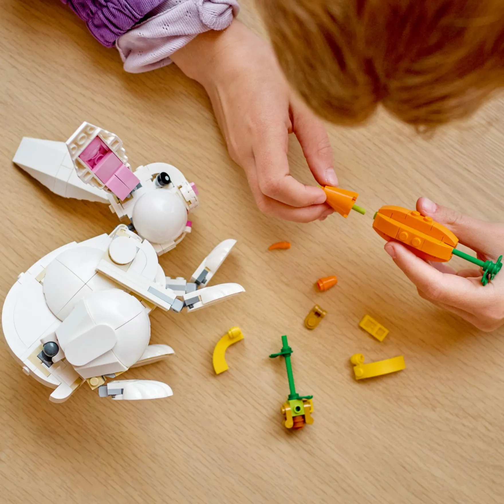 LEGO 31133 Creator Wit Konijn