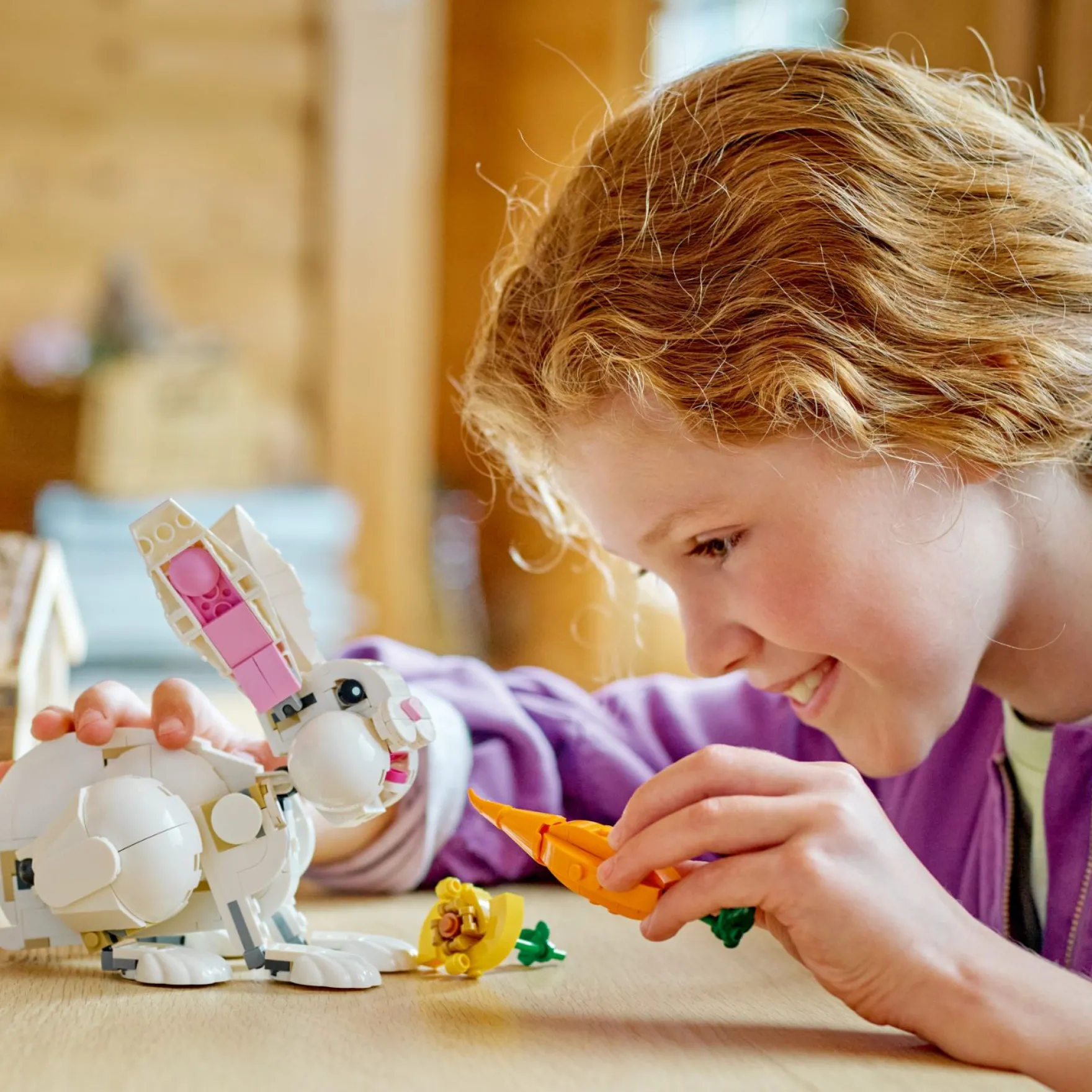 LEGO 31133 Creator Wit Konijn