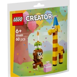 LEGO 30689 Creator Zakje Verjaardagsfeestdieren