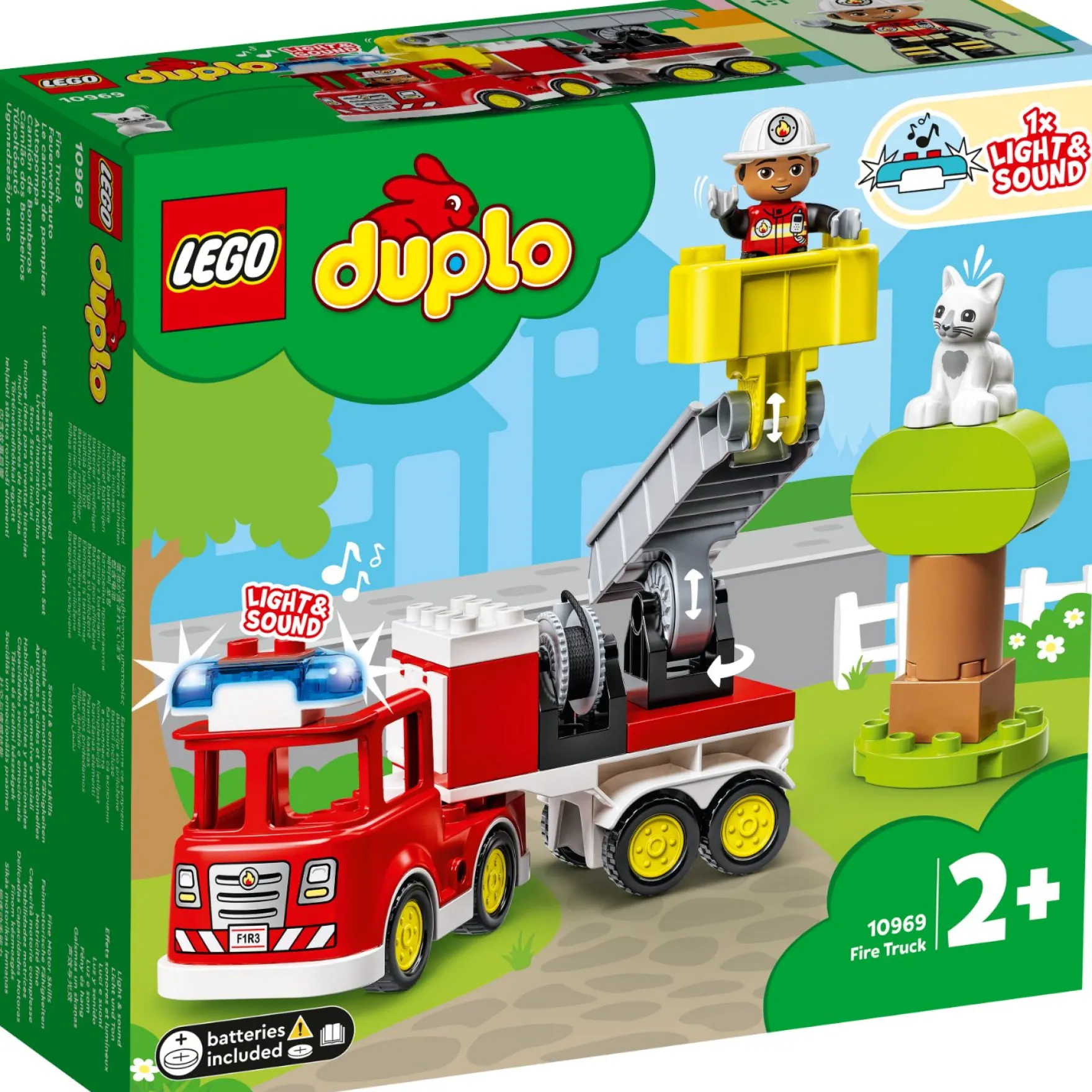 LEGO 10969 DUPLO Brandweerauto