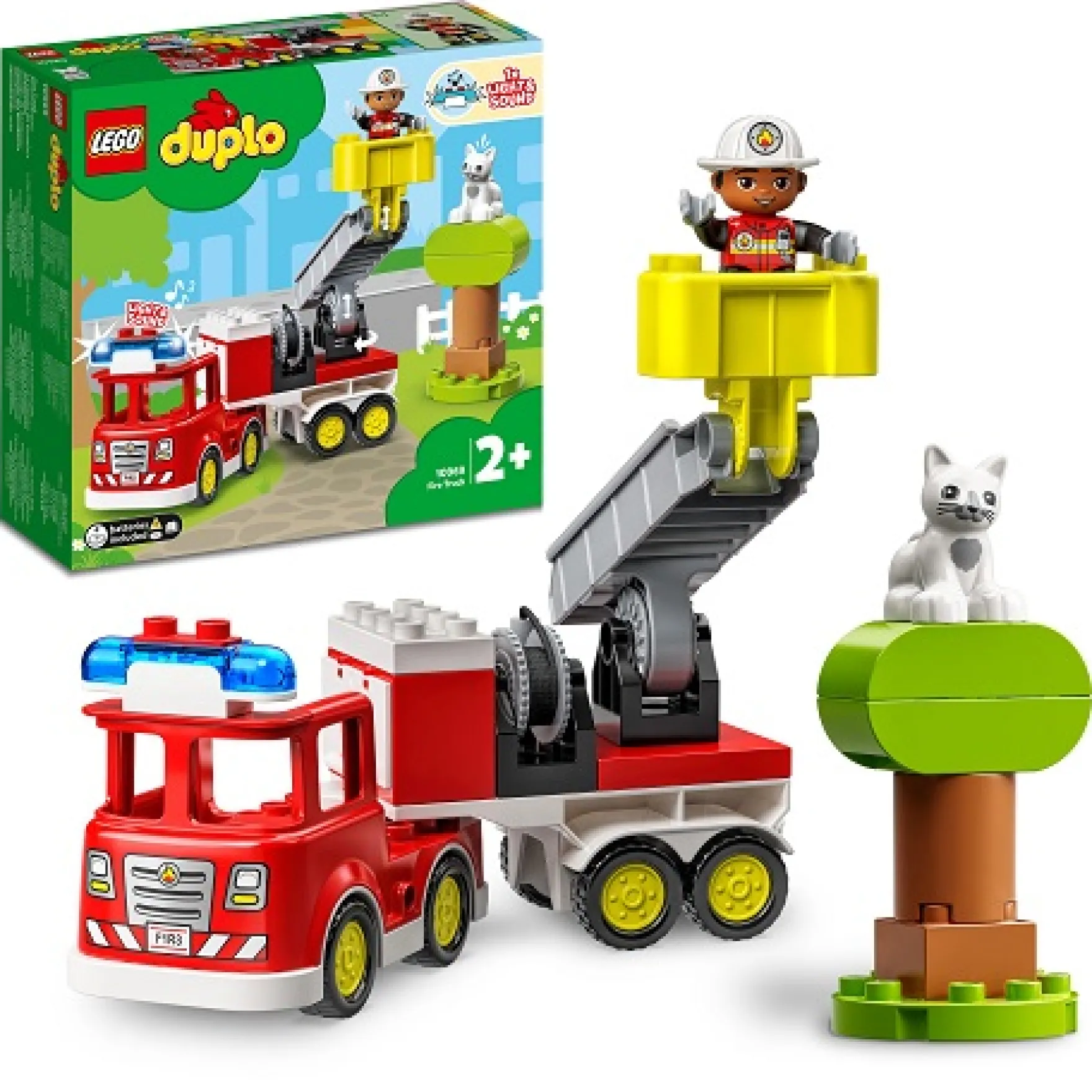 LEGO 10969 DUPLO Brandweerauto