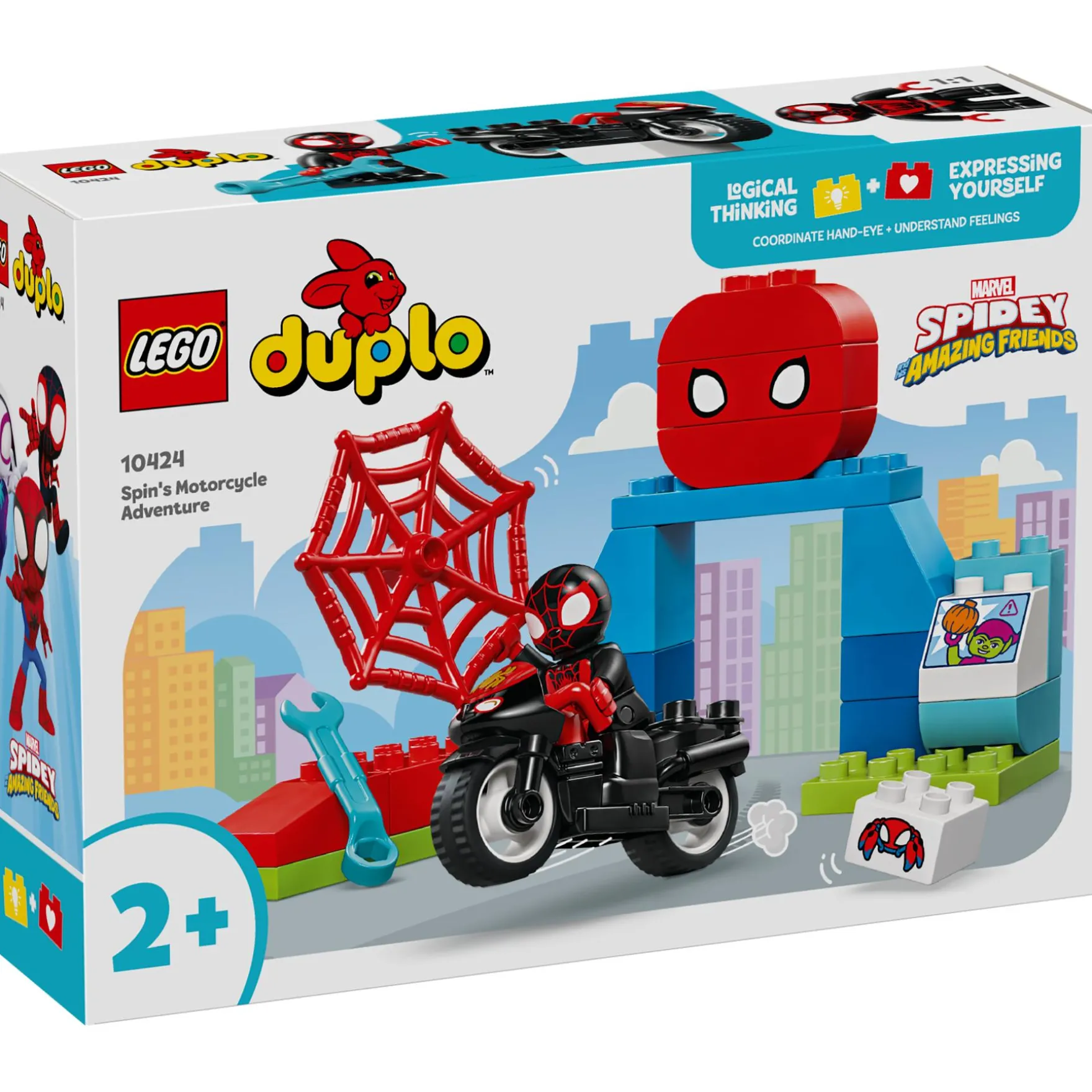 LEGO 10424 DUPLO Disney De Motoravonturen Van Spin
