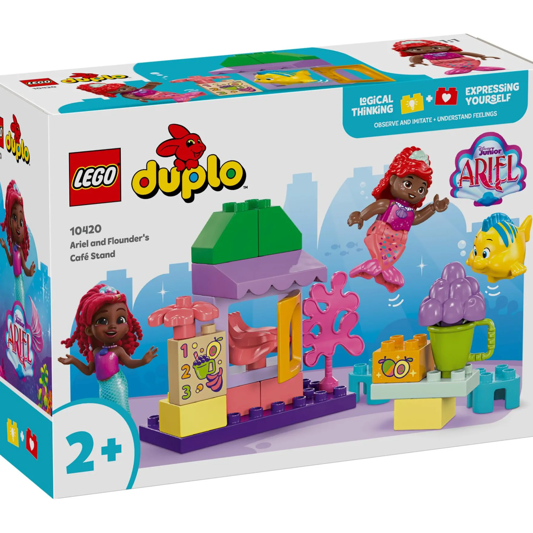 LEGO 10420 DUPLO Disney Kraampje Van Ariël En Botje