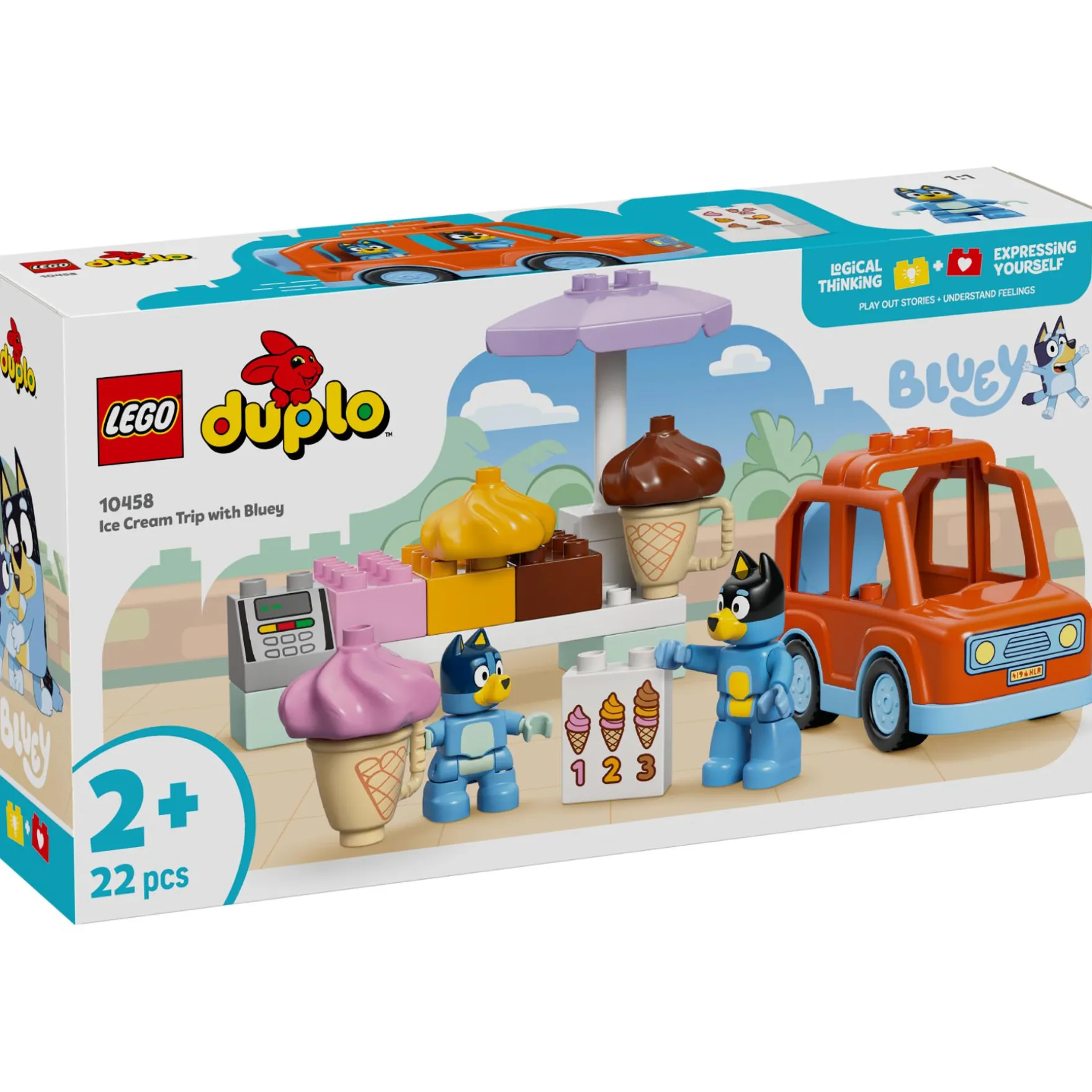 LEGO 10458 Duplo IJsje Halen Met Bluey