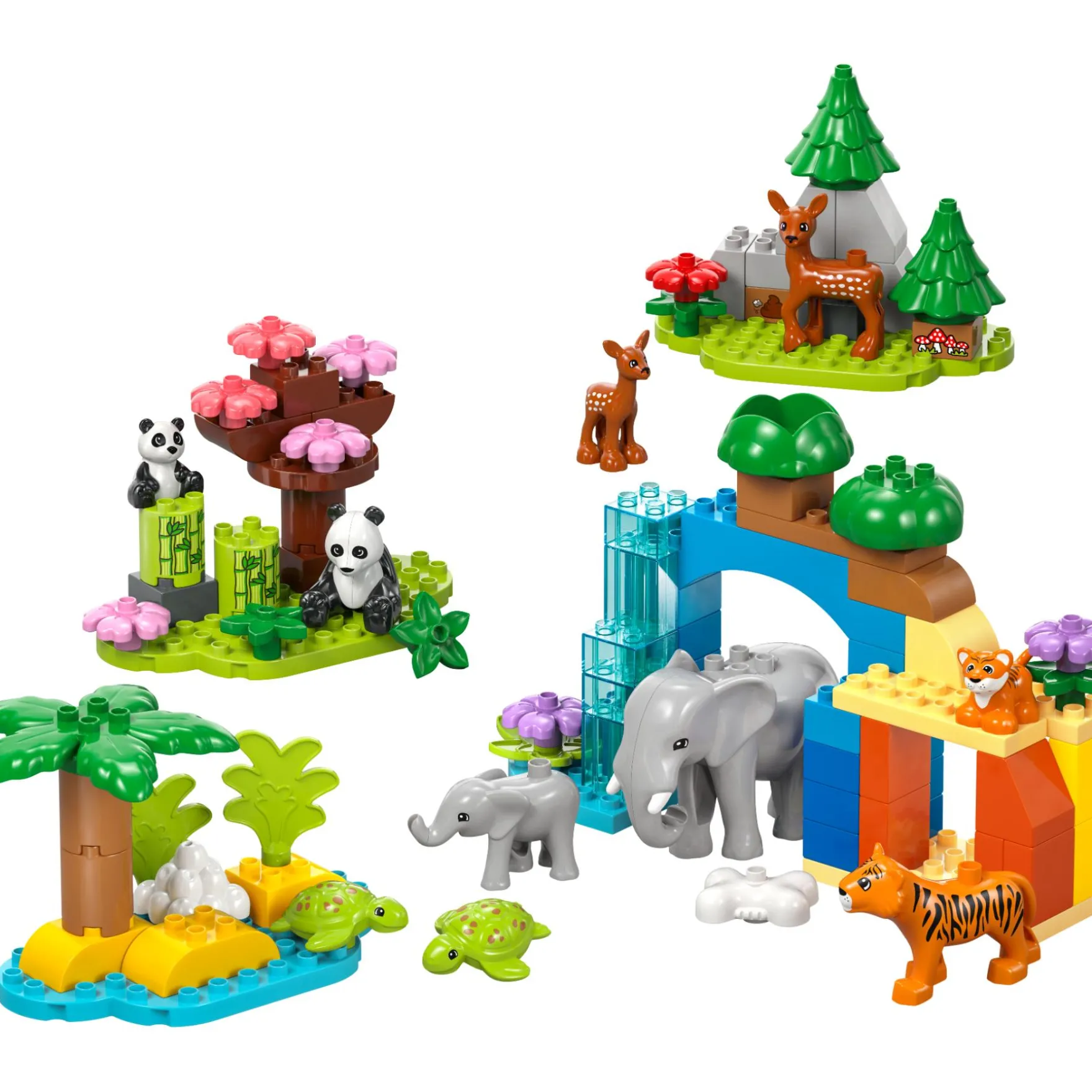 LEGO 10446 DUPLO 3-in-1 families van wilde dieren