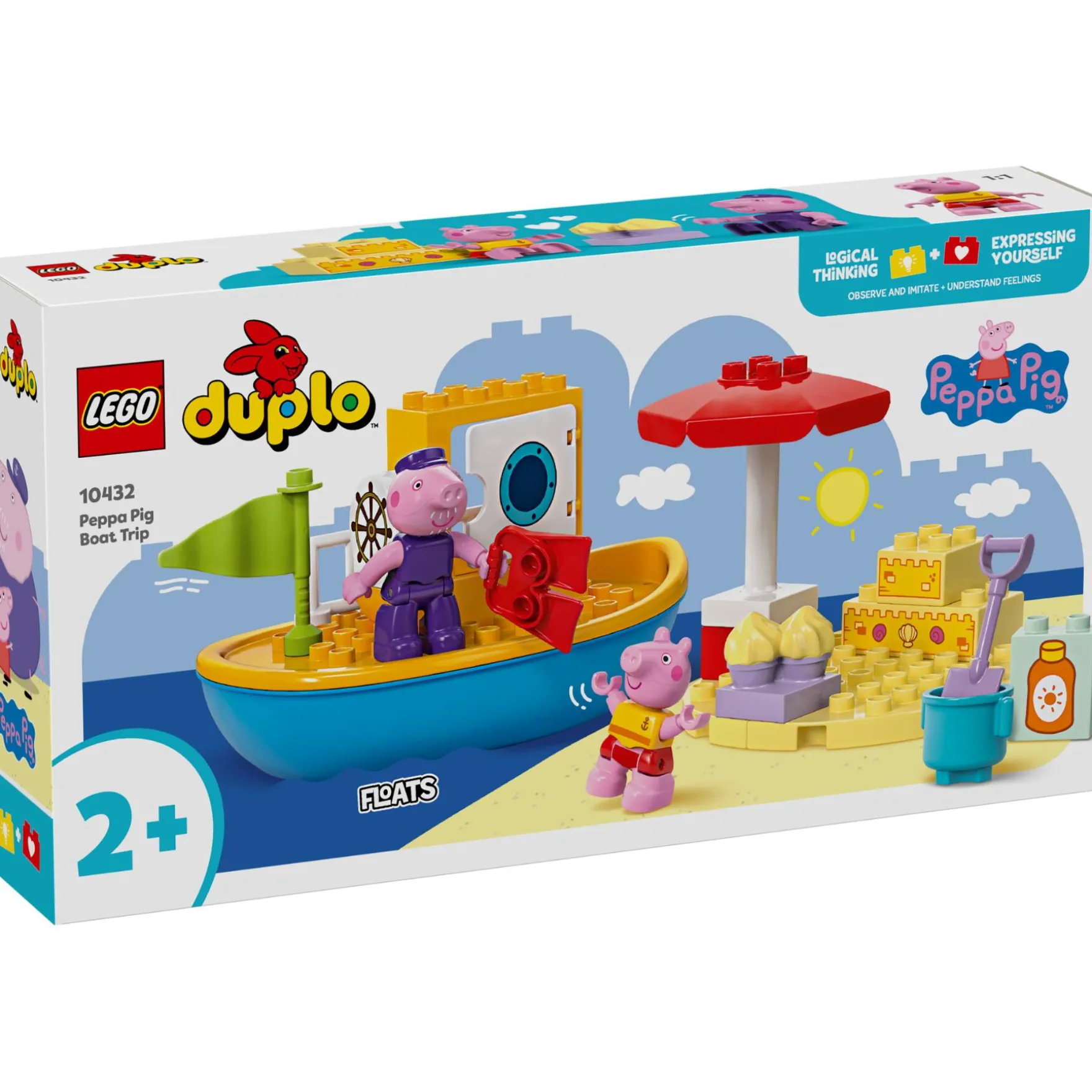 LEGO 10432 DUPLO Peppa Big bootreis